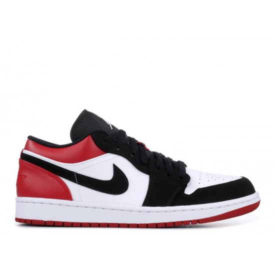 AIR JORDAN 1 LOW BLACK TOE  Scarpe 553558 116