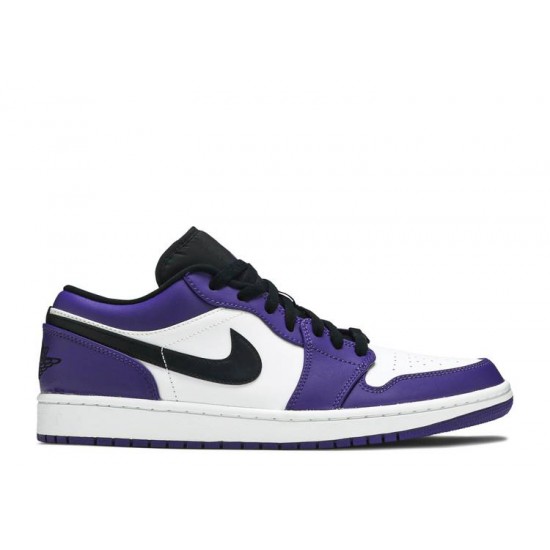 AIR JORDAN 1 LOW COURT PURPLE  Scarpe 553558 501