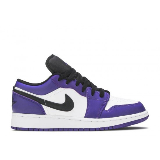 AIR JORDAN 1 LOW GS COURT PURPLE  Scarpe 553560 500