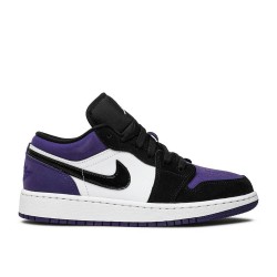 AIR JORDAN 1 LOW GS COURT PURPLE BKCK  Scarpe 553560 125