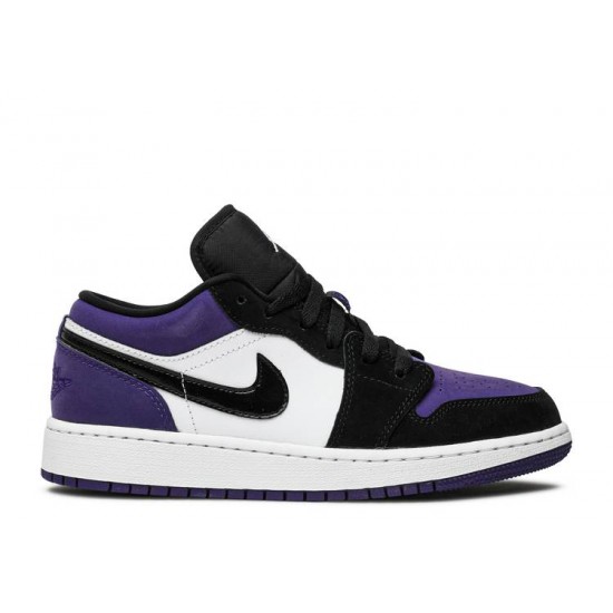 AIR JORDAN 1 LOW GS COURT PURPLE BKCK  Scarpe 553560 125