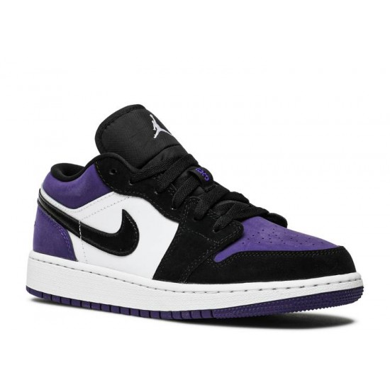 AIR JORDAN 1 LOW GS COURT PURPLE BKCK  Scarpe 553560 125