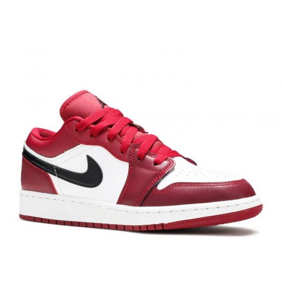 AIR JORDAN 1 LOW GS NOBLE RED  Scarpe 553560 604