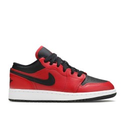 AIR JORDAN 1 LOW GS REVERSE BRED RED  Scarpe 553560 606