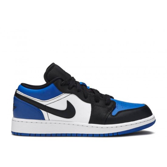 AIR JORDAN 1 LOW GS ROYAL TOE  Scarpe cq9486 400