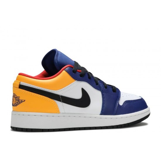 AIR JORDAN 1 LOW GS ROYAL YELLOW  Scarpe 553560 123