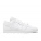 AIR JORDAN 1 LOW GS TRIPLE WHITE  Scarpe 553560 130