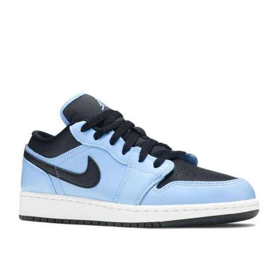 AIR JORDAN 1 LOW GS UNIVERSITY BLUE BLACK  Scarpe 553560 403