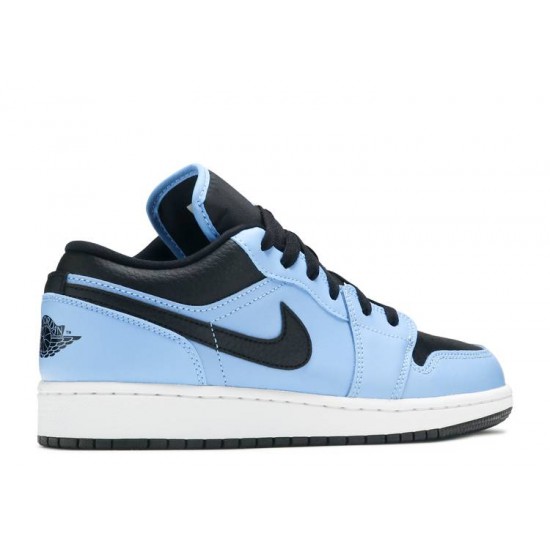 AIR JORDAN 1 LOW GS UNIVERSITY BLUE BLACK  Scarpe 553560 403