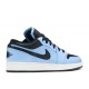 AIR JORDAN 1 LOW GS UNIVERSITY BLUE BLACK  Scarpe 553560 403