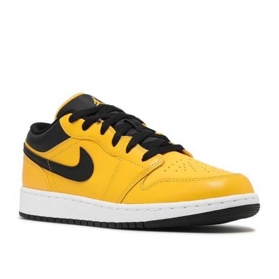 AIR JORDAN 1 LOW GS UNIVERSITY GOLD BLACK  Scarpe 553560 700