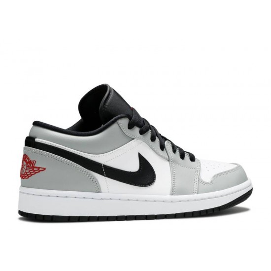 AIR JORDAN 1 LOW LIGHT SMOKE GREY  Scarpe 553558 030