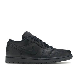 AIR JORDAN 1 LOW TRIPLE BLACK  Scarpe 553558 091