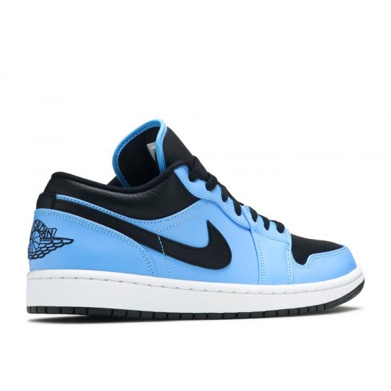 AIR JORDAN 1 LOW UNIVERSITY BLUE BLACK  Scarpe 553558 403