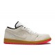 AIR JORDAN 1 LOW WHITE GYM YELLOW  Scarpe 553558 119