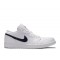 AIR JORDAN 1 LOW WHITE OBSIDIAN  Scarpe 553558 114