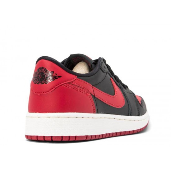 AIR JORDAN 1 RETRO LOW OG GS BRED  Scarpe 709999 001