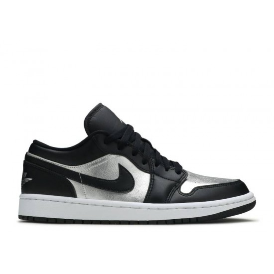 WMNS AIR JORDAN 1 LOW SE SILVER TOE  Scarpe da5551 001