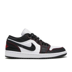 WMNS AIR JORDAN 1 LOW SE UTILITY WHITE BLACK RED  Scarpe dd9337 106