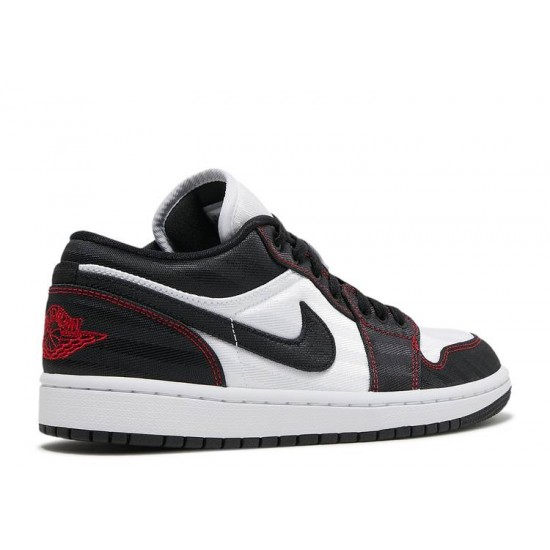 WMNS AIR JORDAN 1 LOW SE UTILITY WHITE BLACK RED  Scarpe dd9337 106