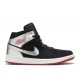 AIR JORDAN 1 MID BLACK METALLIC SILVER  Scarpe 554724 057