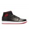 AIR JORDAN 1 MID BLACK RED  Scarpe 554724 028