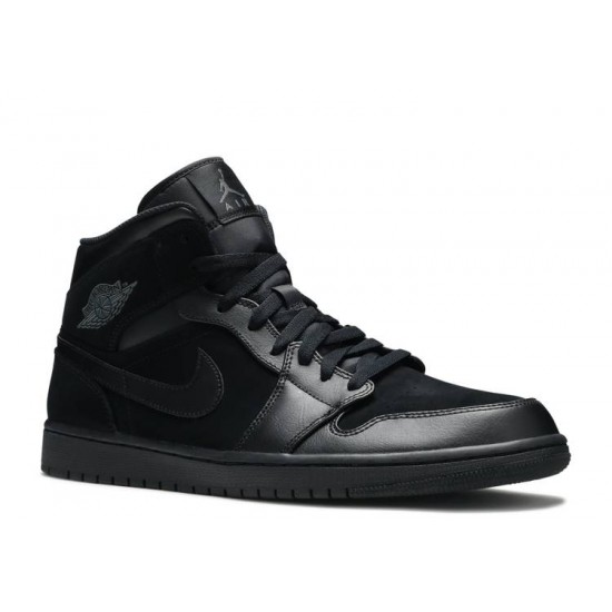 AIR JORDAN 1 MID BLACK  Scarpe 554724 030