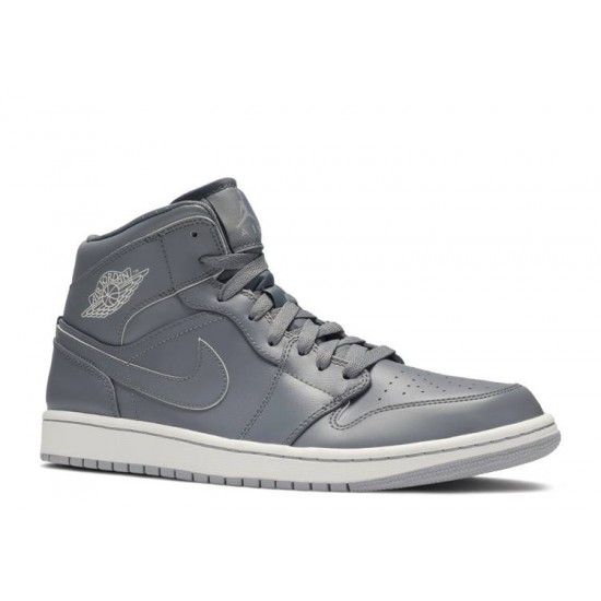 AIR JORDAN 1 MID COOL GREY WHITE  Scarpe 554724 036