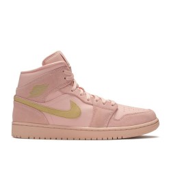 AIR JORDAN 1 MID CORAL GOLD  Scarpe 852542 600