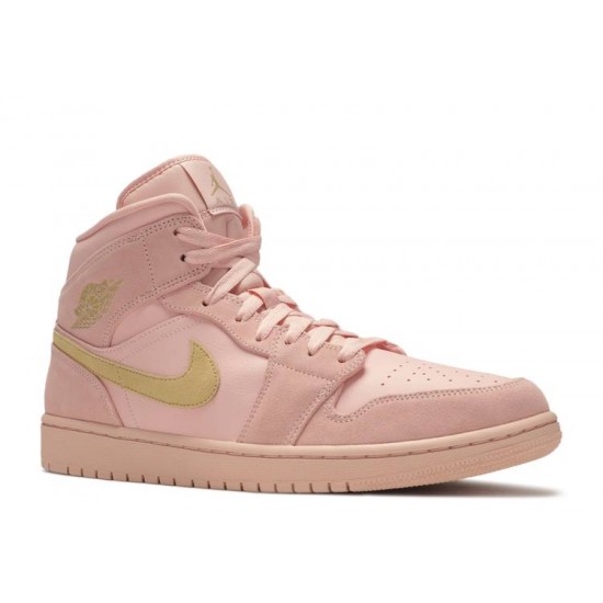 AIR JORDAN 1 MID CORAL GOLD  Scarpe 852542 600