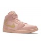 AIR JORDAN 1 MID CORAL GOLD  Scarpe 852542 600