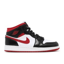 AIR JORDAN 1 MID GS BLACK GYM RED  Scarpe dj4695 122