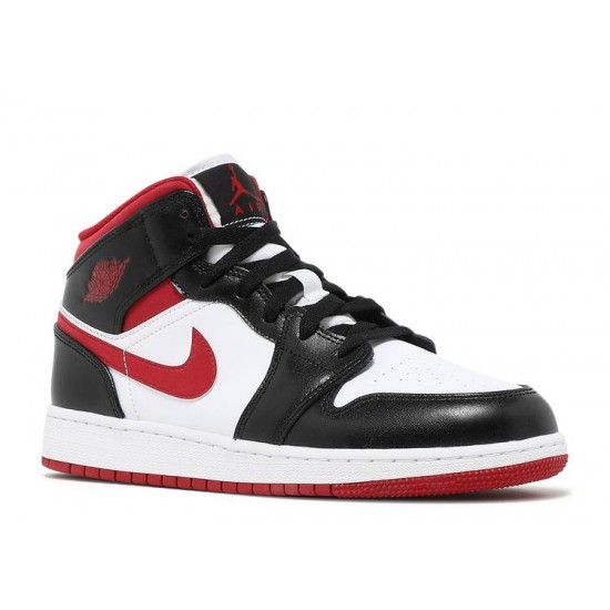 AIR JORDAN 1 MID GS BLACK GYM RED  Scarpe dj4695 122