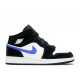 AIR JORDAN 1 MID GS BLACK RACER BLUE  Scarpe 554725 084