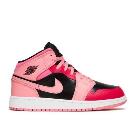 AIR JORDAN 1 MID GS CORAL CHALK  Scarpe 554725 662