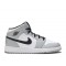 AIR JORDAN 1 MID GS LIGHT SMOKE GREY  Scarpe 554725 092