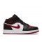 AIR JORDAN 1 MID GS NOBLE RED  Scarpe 554725 066