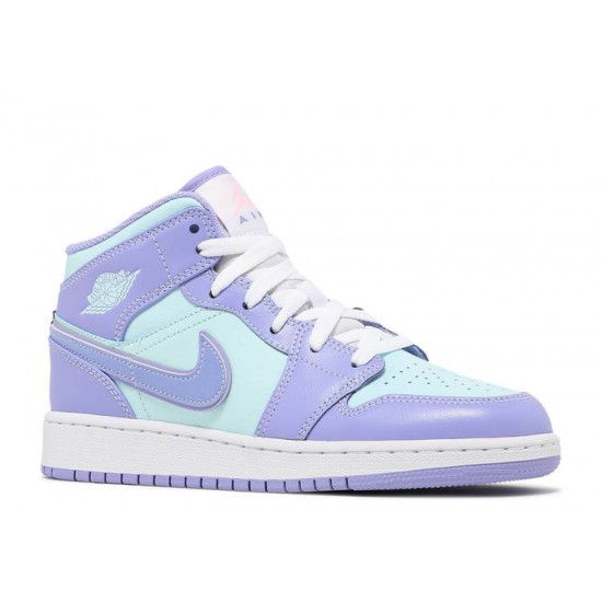 AIR JORDAN 1 MID GS PURPLE PULSE  Scarpe 554725 500