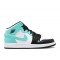 AIR JORDAN 1 MID GS TROPICAL TWIST  Scarpe 554725 132