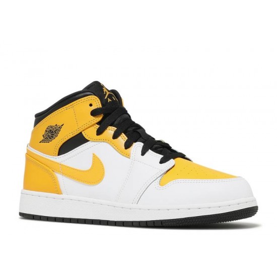 AIR JORDAN 1 MID GS UNIVERSITY GOLD  Scarpe 554725 170