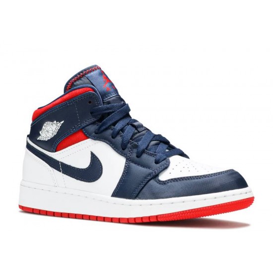 AIR JORDAN 1 MID GS USA OLYMPIC  Scarpe bq6931 104