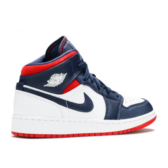 AIR JORDAN 1 MID GS USA OLYMPIC  Scarpe bq6931 104