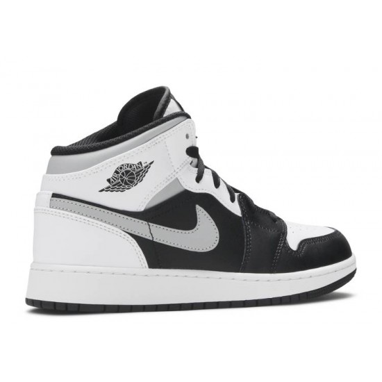 AIR JORDAN 1 MID GS WHITE SHADOW  Scarpe 554725 073