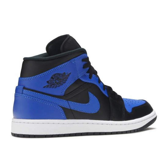 AIR JORDAN 1 MID HYPER ROYAL  Scarpe 554724 077