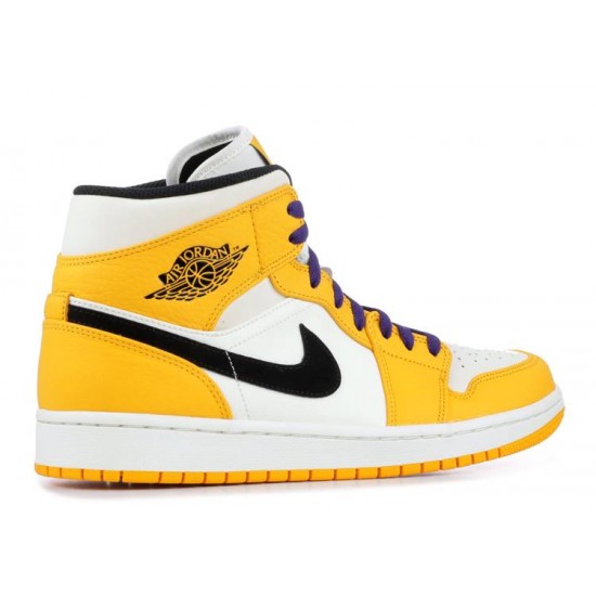 AIR JORDAN 1 MID LAKERS  Scarpe 852542 700