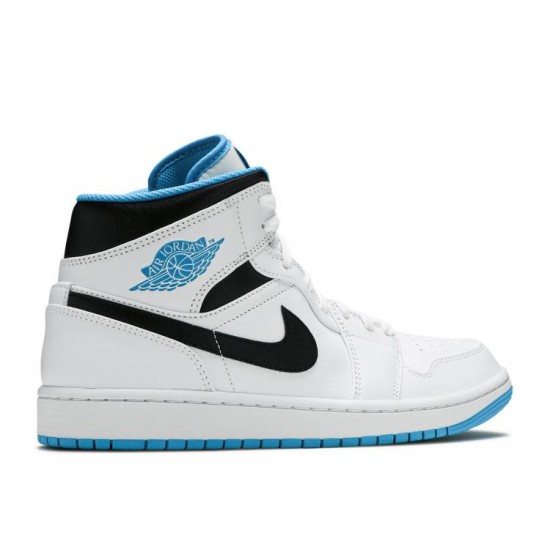 AIR JORDAN 1 MID LASER BLUE  Scarpe 554724 141