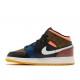 AIR JORDAN 1 MID MMD GS MULTI GRID  Scarpe dc4092 001