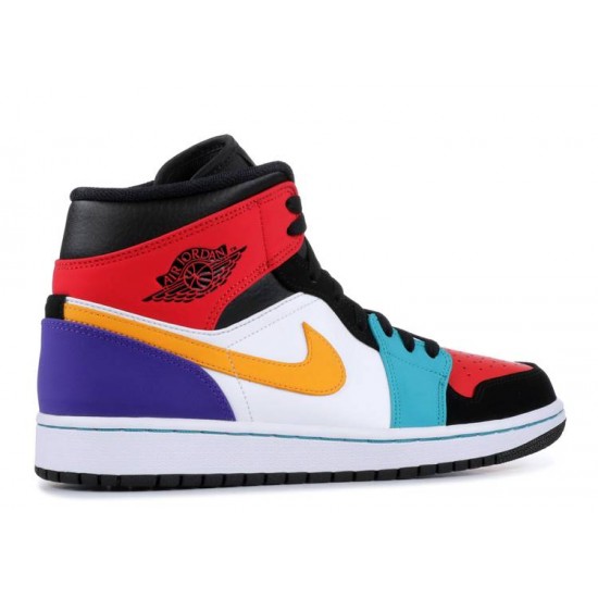 AIR JORDAN 1 MID MULTI COLOR  Scarpe 554724 125