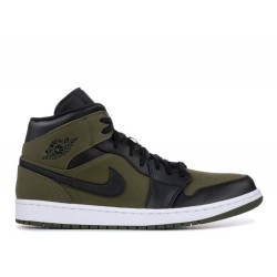 AIR JORDAN 1 MID OLIVE CANVAS  Scarpe 554724 301