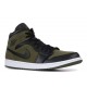 AIR JORDAN 1 MID OLIVE CANVAS  Scarpe 554724 301